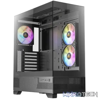Antec CX700 ARGB ATX | Micro-ATX | ITX ARGB Mid-Tower Gaming Chassis - Black