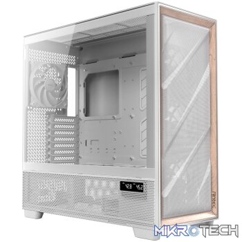 Antec FLUX PRO E-ATX Mid Tower Gaming Chassis – White