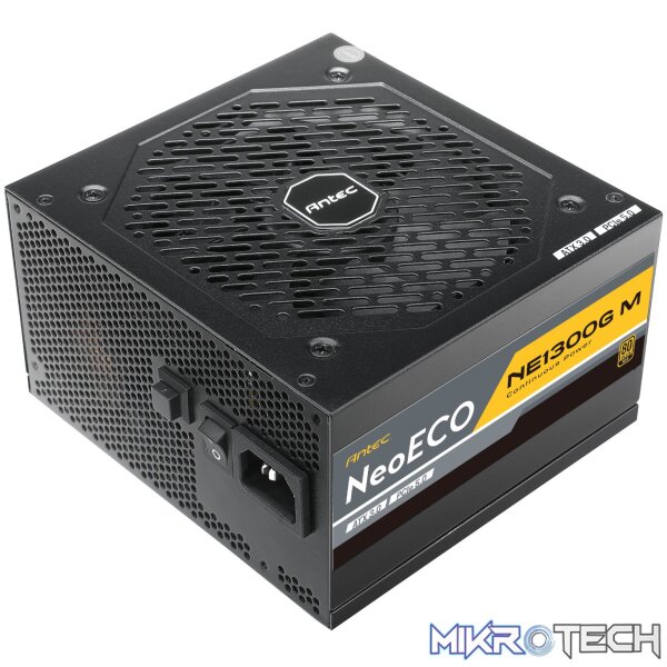 Antec NE1300G M ATX 3.0 Gen5 80PLUS Gold Modular ATX Power Supply - Image 2