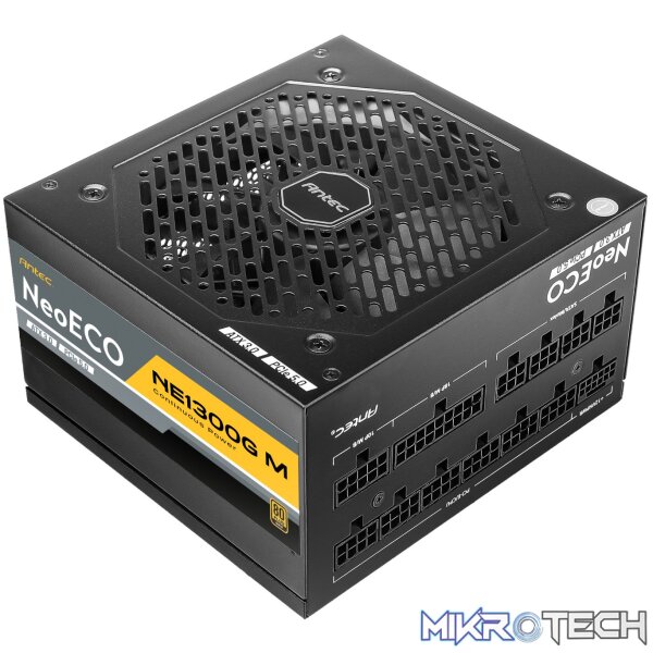 Antec NE1300G M ATX 3.0 Gen5 80PLUS Gold Modular ATX Power Supply Antec NE1300G M ATX 3.0 Gen5 80PLUS Gold Modular ATX Power Supply