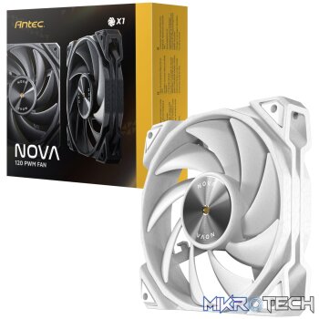 Antec NOVA PWM 120mm Case Fan White