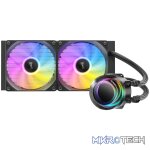 Antec VORTEX LUM 240 ARGB AIO CPU Liquid Cooler – Black - Image 2