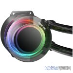 Antec VORTEX LUM 360 ARGB AIO CPU Liquid Cooler - Black - Image 4