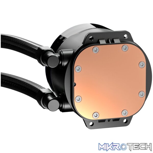 Antec VORTEX LUM 360 ARGB AIO CPU Liquid Cooler - Black - Image 5