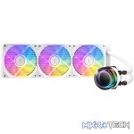 Antec VORTEX LUM 360 ARGB AIO CPU Liquid Cooler - White - Image 2
