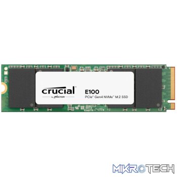 Crucial E100 1TB PCIe Gen4 2280 NVMe M.2 SSD