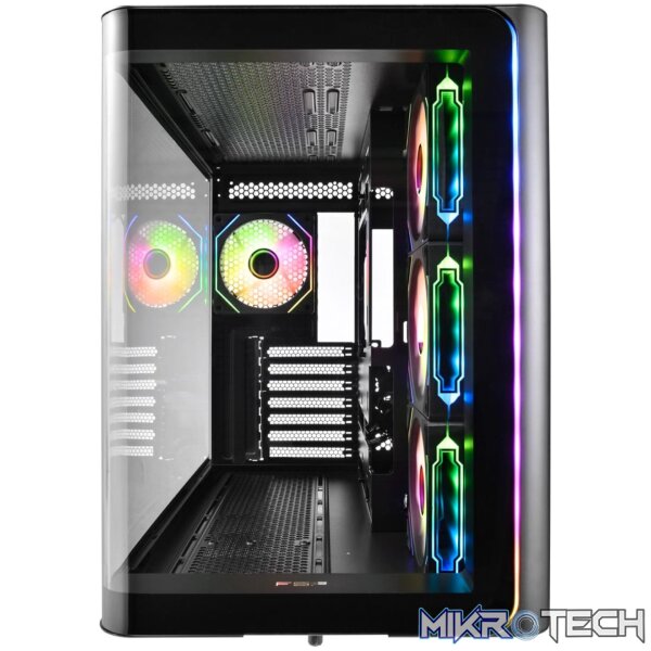 FSP M580 ATX Gaming Chassis - Black - Image 3