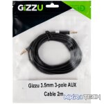 Gizzu 3.5mm AUX Cable 2m - Black - Image 4