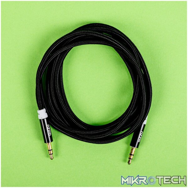 Gizzu 3.5mm AUX Cable 2m - Black - Image 5