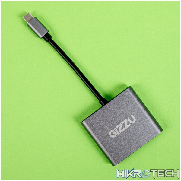Gizzu 4-in-1 Type-C to Dual HDMI Hub - Image 7