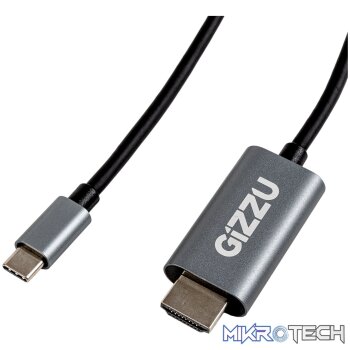Gizzu 4K60Hz Type-C to HDMI Cable 2m