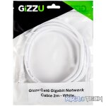 Gizzu Cat6 UTP Fly Lead Ethernet Network Cable 2m – White - Image 4