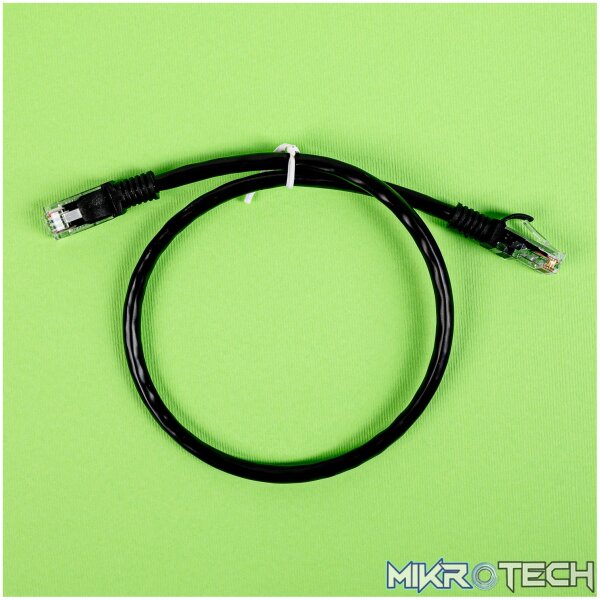 Gizzu Cat6 UTP Fly Lead Ethernet Network Cable 50cm – Black - Image 5
