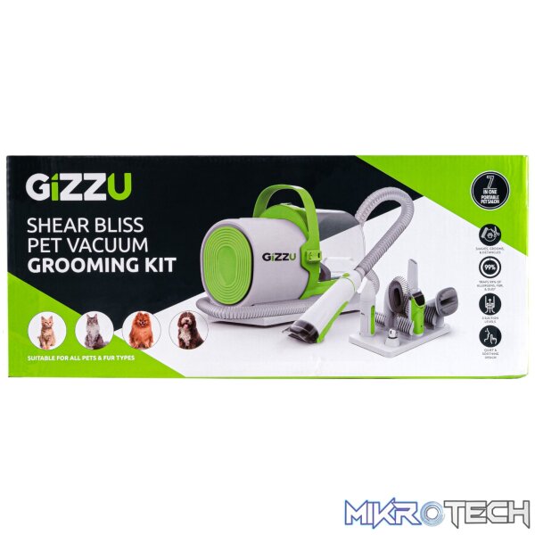 Gizzu Shear Bliss Pet Vacuum Grooming Kit - Image 6