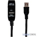 Gizzu USB 3.0 Active Extension Cable 5m - Black - Image 2