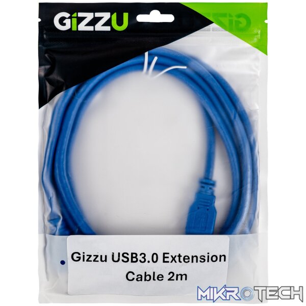 Gizzu USB 3.0 Extension Cable 2m - Image 4