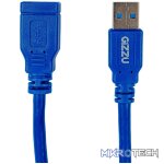 Gizzu USB 3.0 Extension Cable 5m - Blue - Image 2