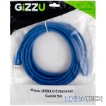 Gizzu USB 3.0 Extension Cable 5m - Blue - Image 4