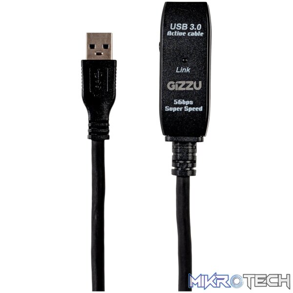 Gizzu USB3.0 Active Extension Cable 10m - Image 2
