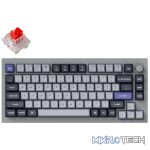 Keychron Q1 Pro 75% Red K Pro Switches RGB Wireless Keyboard - Grey