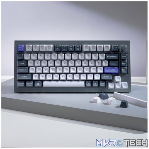 Keychron Q1 Pro 75% Red K Pro Switches RGB Wireless Keyboard - Grey - Image 5