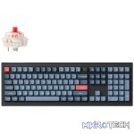 Keychron V6 Max QMK/VIA RED Wireless Custom Mechanical Keyboard | RED Switch - Black