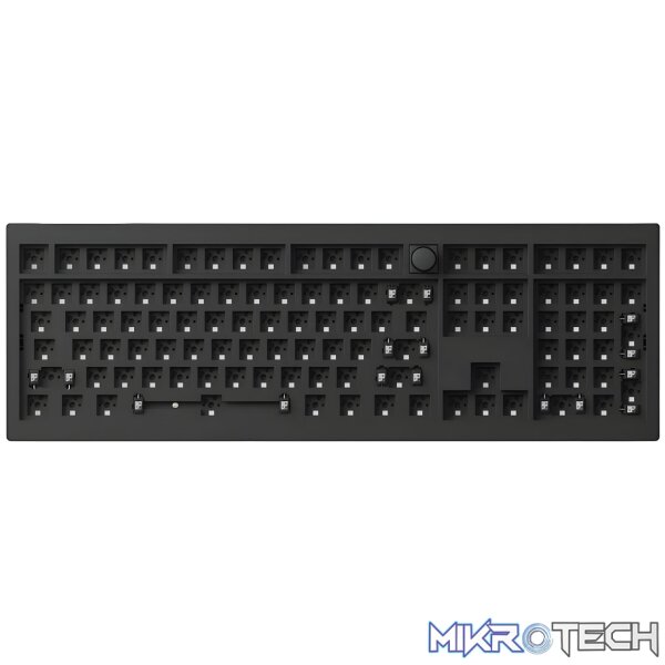 Keychron V6 Max QMK/VIA RED Wireless Custom Mechanical Keyboard | RED Switch - Black - Image 6