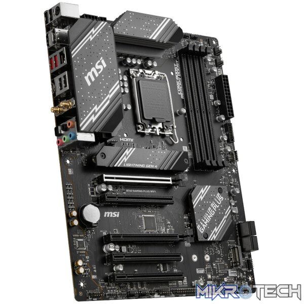 MSI B760M GAMING PLUS WIFI DDR5 LGA1700 ATX Motherboard - Image 4