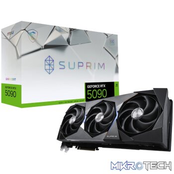 MSI GeForce RTX 5090 SUPRIM SOC 32GB Graphics Card