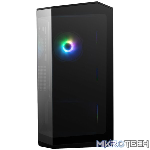 MSI MAG PANO M100R PZ M-ATX ARGB Gaming Chassis - Black - Image 2
