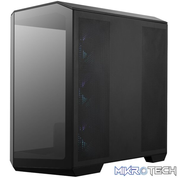 MSI MAG PANO M100R PZ M-ATX ARGB Gaming Chassis - Black - Image 3