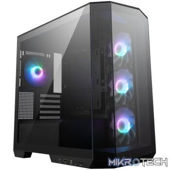 MSI MAG PANO M100R PZ M-ATX ARGB Gaming Chassis - Black