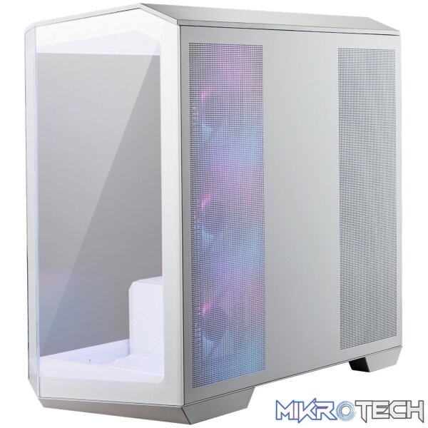 MSI MAG PANO M100R PZ M-ATX ARGB Gaming Chassis - White - Image 3