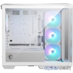 MSI MAG PANO M100R PZ M-ATX ARGB Gaming Chassis - White - Image 4