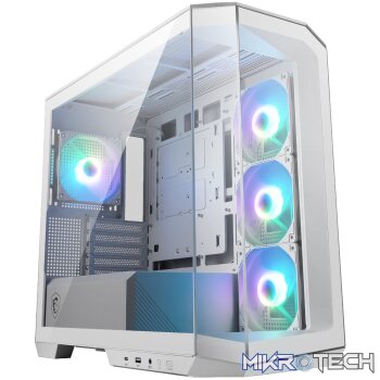 MSI MAG PANO M100R PZ M-ATX ARGB Gaming Chassis - White