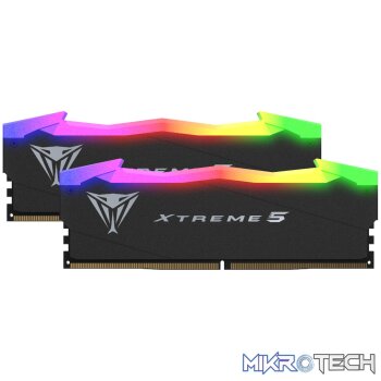 Patriot Viper XTREME 5 32GB 8000MHz DDR5 RGB Desktop Gaming Memory Kit (16GBx2)