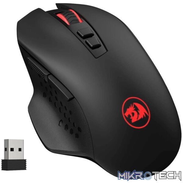 Redragon GAINER M656  Wireless Gaming Mouse 4000DPI - Black - Image 2