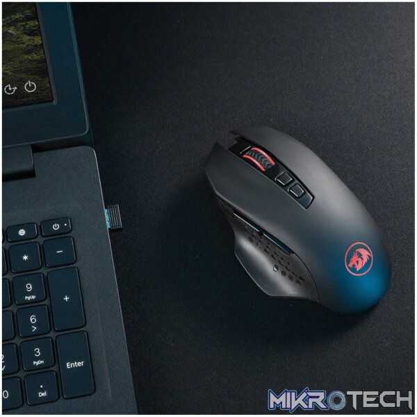 Redragon GAINER M656  Wireless Gaming Mouse 4000DPI - Black - Image 5