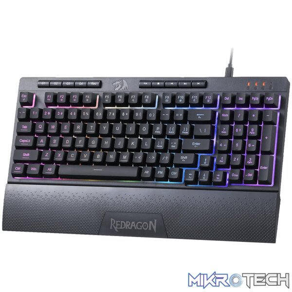 Redragon RYLO S141 Membrane Gaming Keyboard and Mouse Wired Combo - Image 2