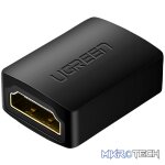 UGREEN 20107-20107 HDMI Female to Female Adapter - Black