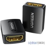 UGREEN 20107-20107 HDMI Female to Female Adapter - Black - Image 4