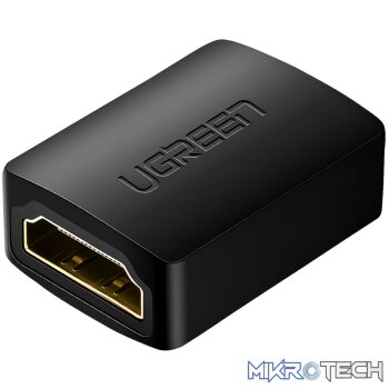 UGREEN 20107-20107 HDMI Female to Female Adapter - Black