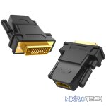 UGREEN 20124-20124 DVI (24+1) Male to HDMI Female Adapter - Black - Image 2
