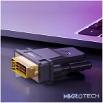 UGREEN 20124-20124 DVI (24+1) Male to HDMI Female Adapter - Black - Image 5