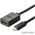 UGREEN 20134-20134 Micro HDMI Male to HDMI Female Adapter - Black