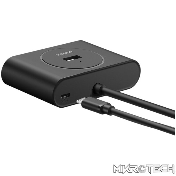 UGREEN 4-Port USB 3.0 Hub with Micro USB | 5Gbps Data Transfer - 0.5m - Image 3