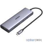 UGREEN 9-in-1 Type-C Hub | HDMI | VGA | LAN | SD/TF | 100W PD | USB3.0