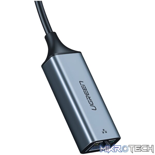 UGREEN CM199-50737 Type-C to Gigabit Ethernet Adapter - Silver - Image 2