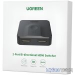 UGREEN CM217-50966 2-in-1 Bi-Directional 4K HDMI Switcher - Black - Image 5