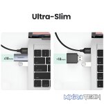 UGREEN CM383-80864 USB-A to 3.5mm Audio Jack External Sound Adapter - Silver - Image 4